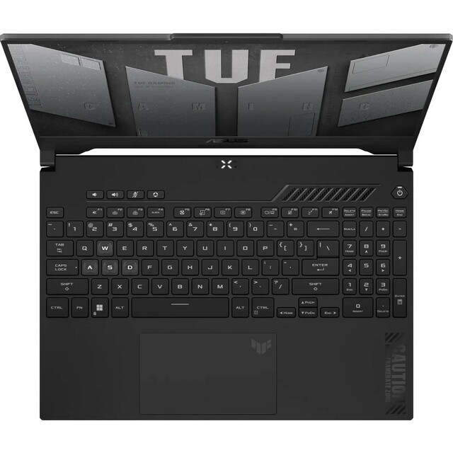 Ноутбук Asus TUF Gaming F15 FX507ZI4-LP041 (Intel Core i7 12700H 2.3Ghz/32Gb DDR5/SSD 1Tb/NVIDIA GeForce RTX4070 8Gb/15.6 /IPS/FHD (1920x1080)/noOS/grey/WiFi/BT/Cam) 