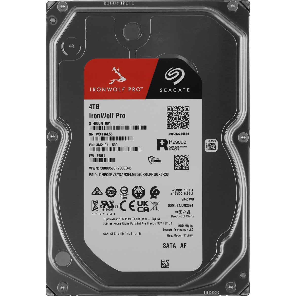 Жесткий диск Seagate SATA-III 4TB ST4000NT001