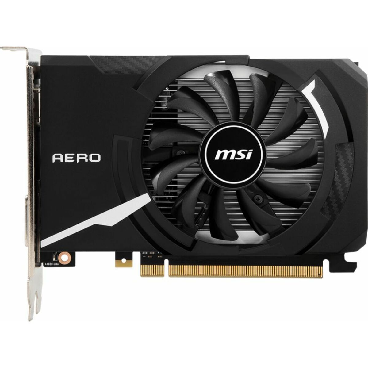 Видеокарта MSI GeForce GT 1030 AERO ITX 2GD4 OC