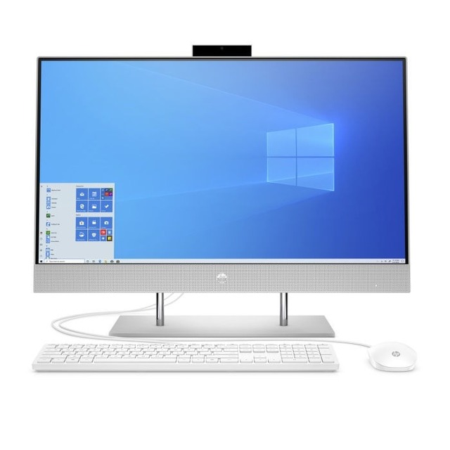 Моноблок HP 27-dp0007ur AiO   27(1920x1080) / Touch / AMD Ryzen 5 3500U(Ghz) / 16384Mb / 512SSDGb / noDVD / Int:AMD Intergrated Graphics / war 1y / Natural Silver / W10 + USB KBD, USB MOUSE