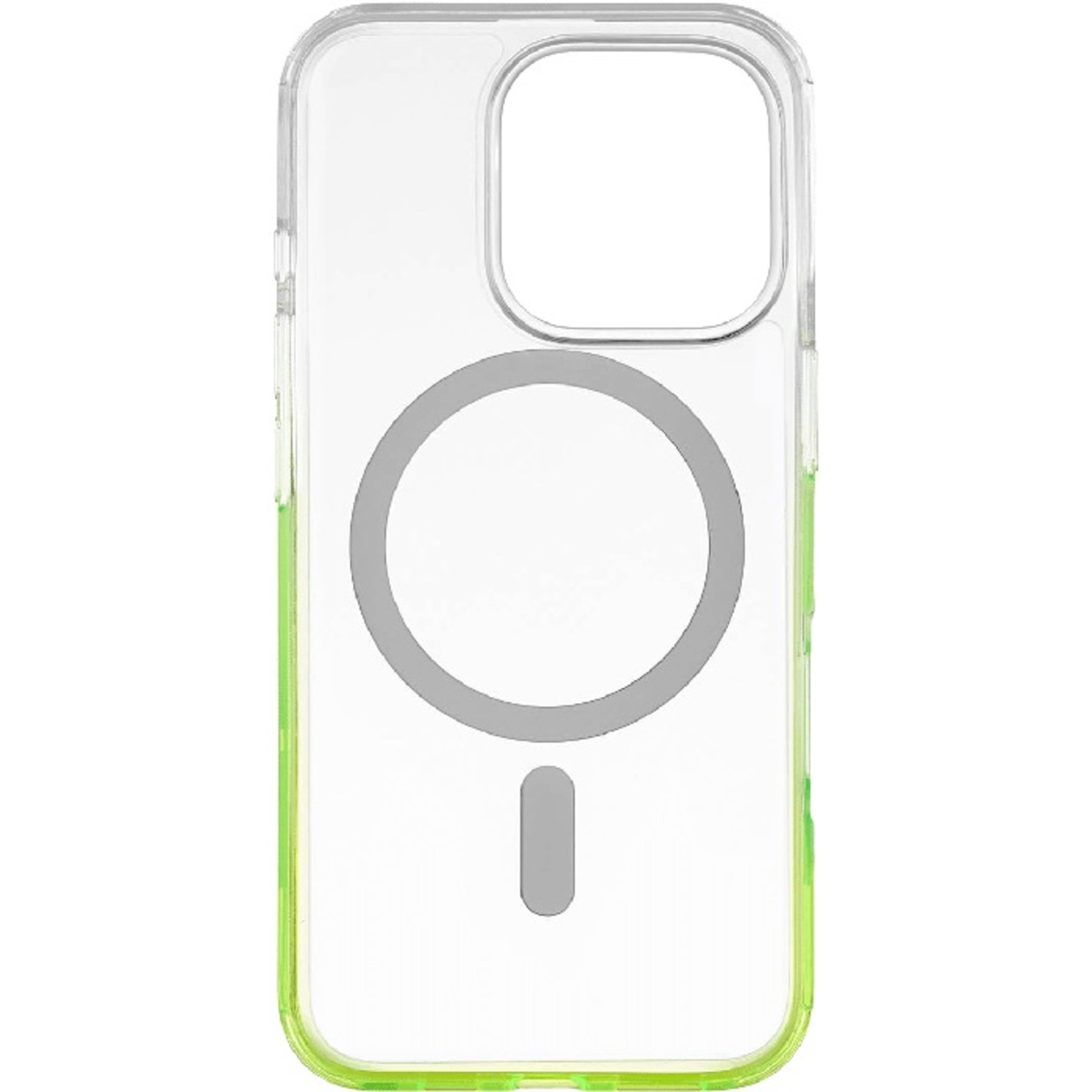 Чехол-накладка uBear Fusion Mag Case для смартфона Apple iPhone 16 Pro (Цвет: Lime)