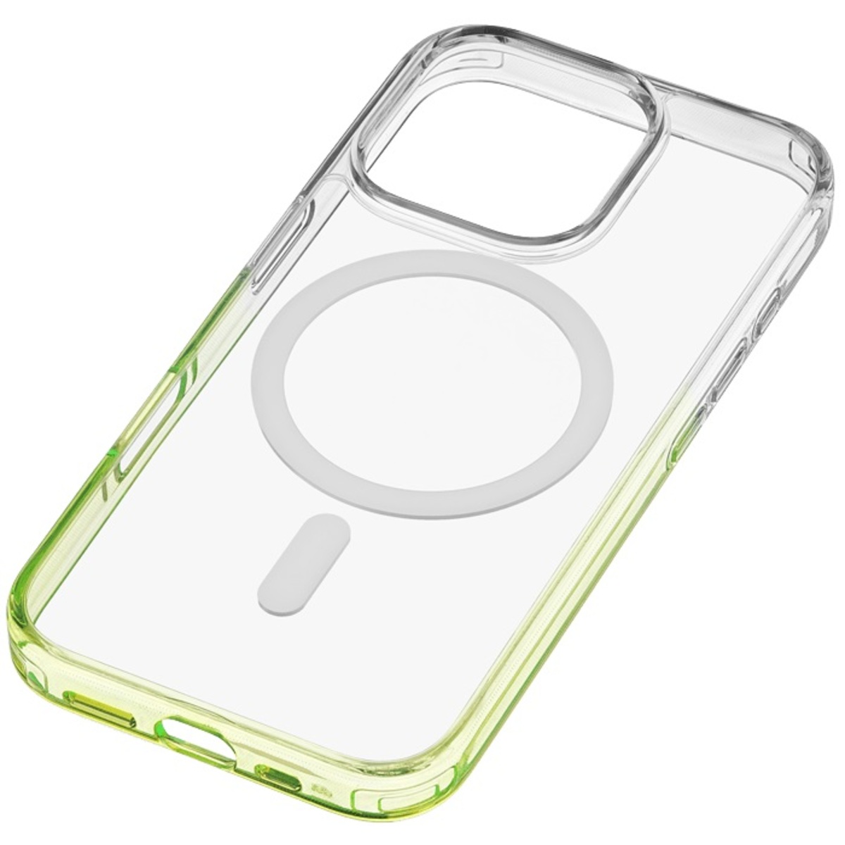 Чехол-накладка uBear Fusion Mag Case для смартфона Apple iPhone 16 Pro (Цвет: Lime)