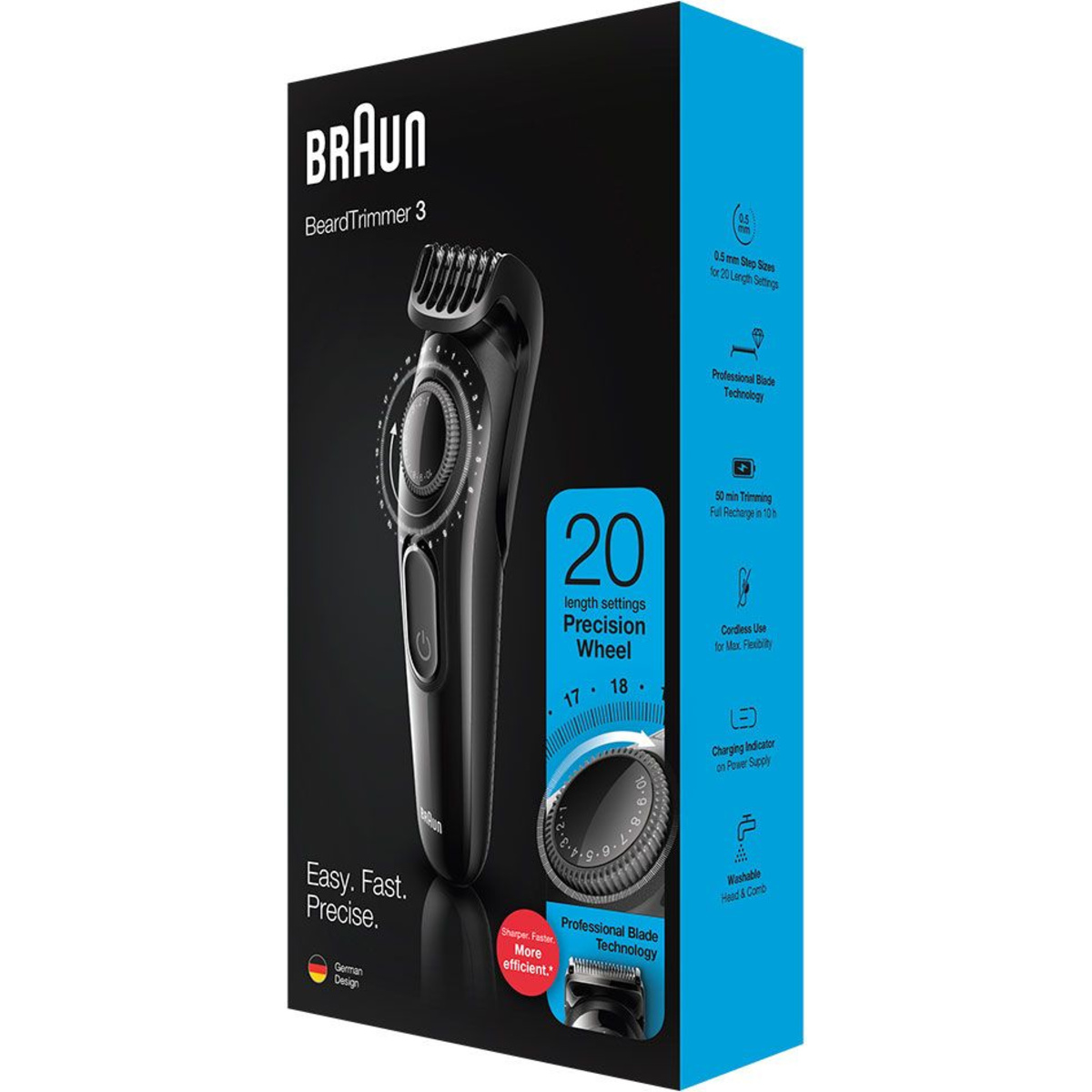 Триммер Braun BeardTrimmer 3 BT3222 (Цвет: Black)