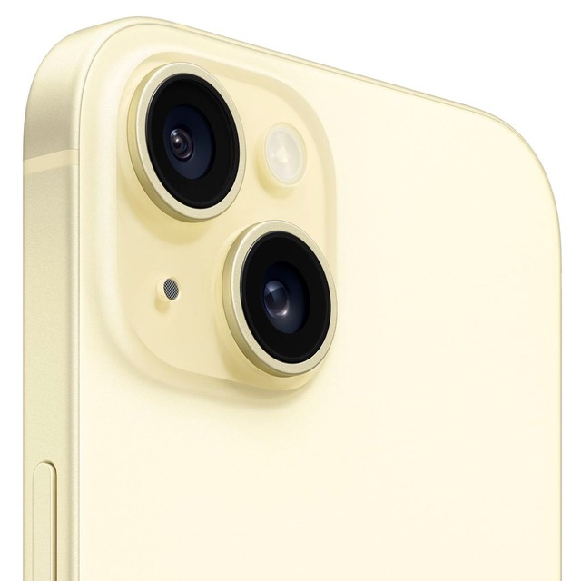 Смартфон Apple iPhone 15 256Gb Dual SIM, желтый
