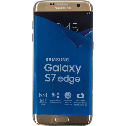 Смартфон Samsung Galaxy S7 Edge Duos SM-G935FD 32Gb (Цвет: Gold Platinum)