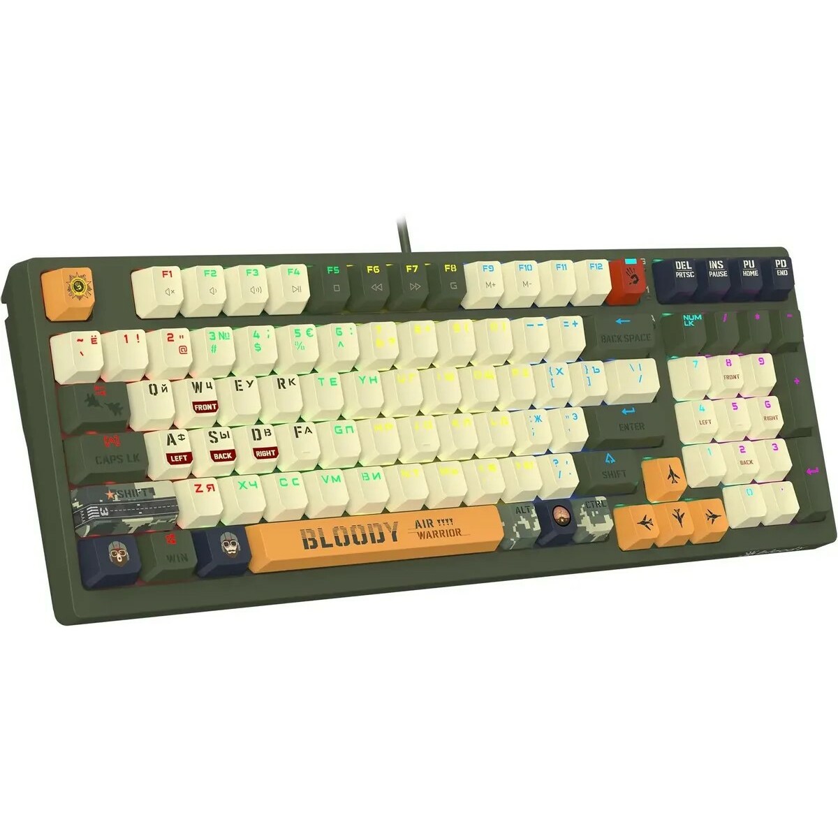 Клавиатура A4Tech Bloody S98 Aviator механическая (Цвет: Green)