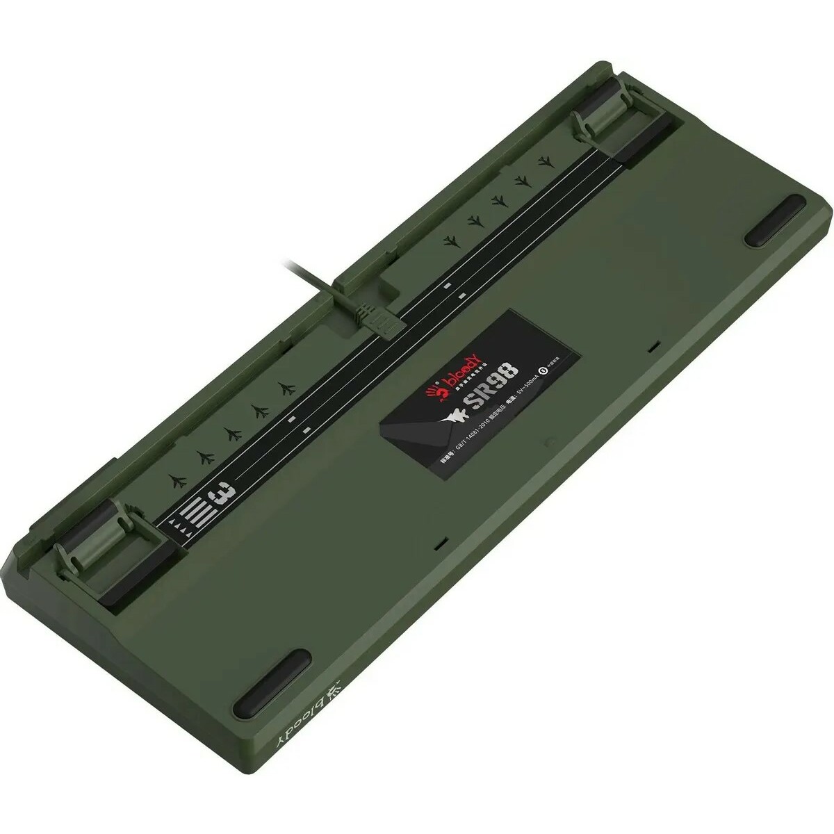 Клавиатура A4Tech Bloody S98 Aviator механическая (Цвет: Green)