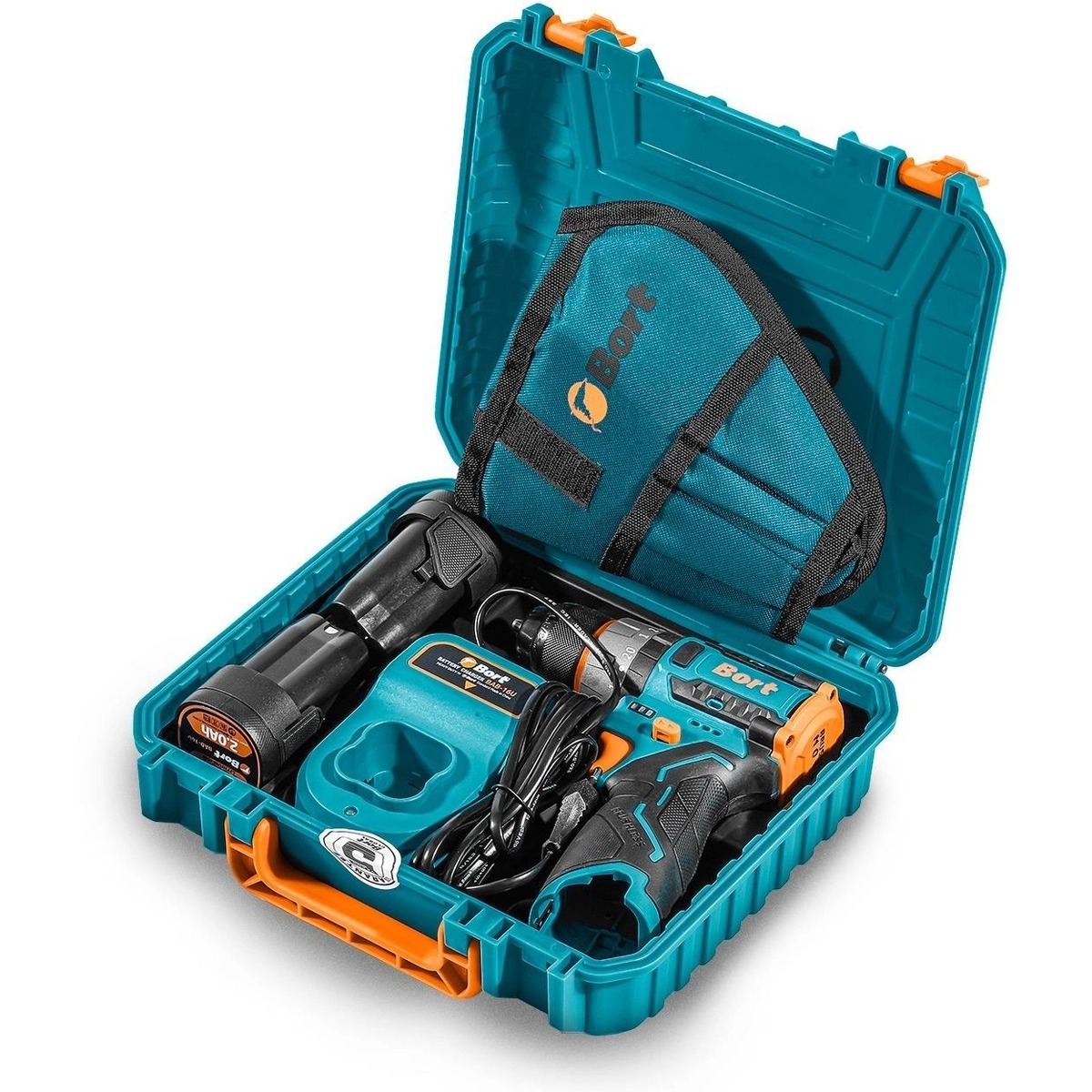 Дрель-шуруповерт Bort BAB-16U (Цвет: Blue)