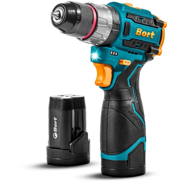 Дрель-шуруповерт Bort BAB-16U (Цвет: Blue)