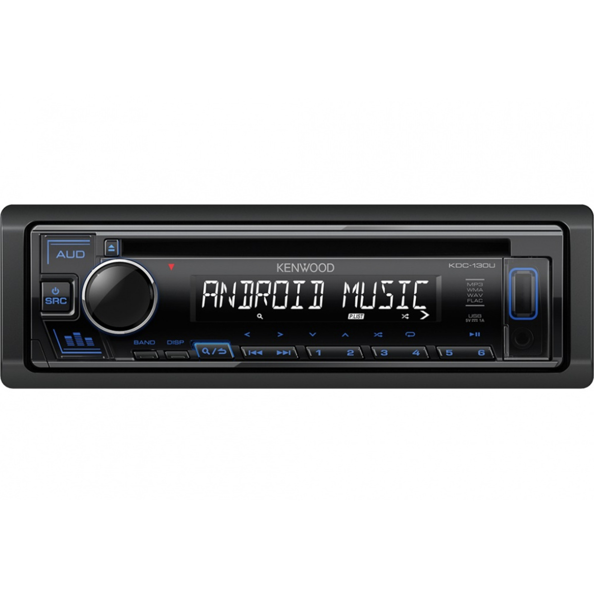 Автомагнитола CD Kenwood KDC-130UB (Цвет: Black)