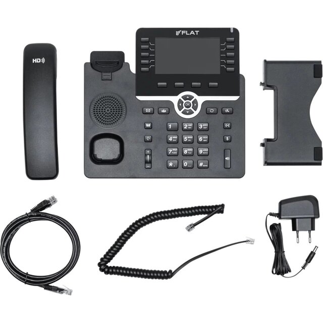 Телефон IP Флат Flat-Phone-B10, черный