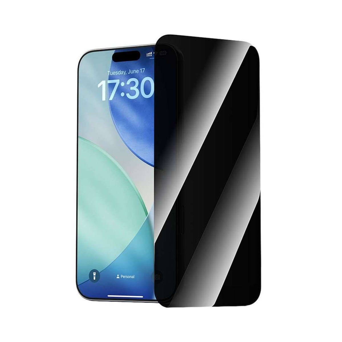 Защитное стекло Devia Van Series Full Screen Privacy Tempered Glass для iPhone 17 Pro (Цвет: Black)