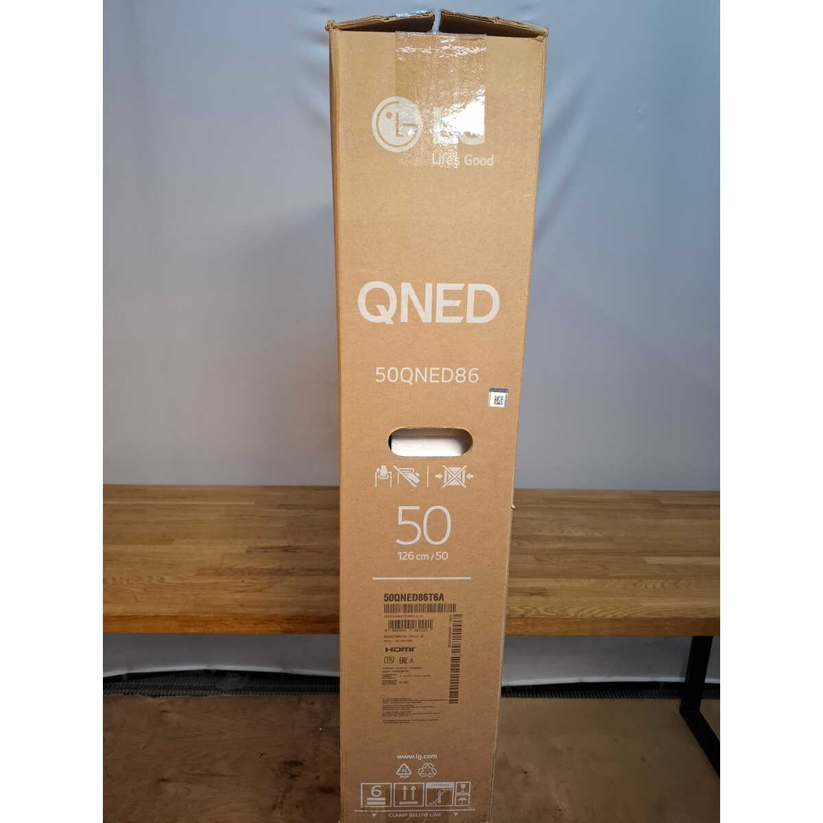 Телевизор LG 50" 50QNED86T6A.ARUG, черный 