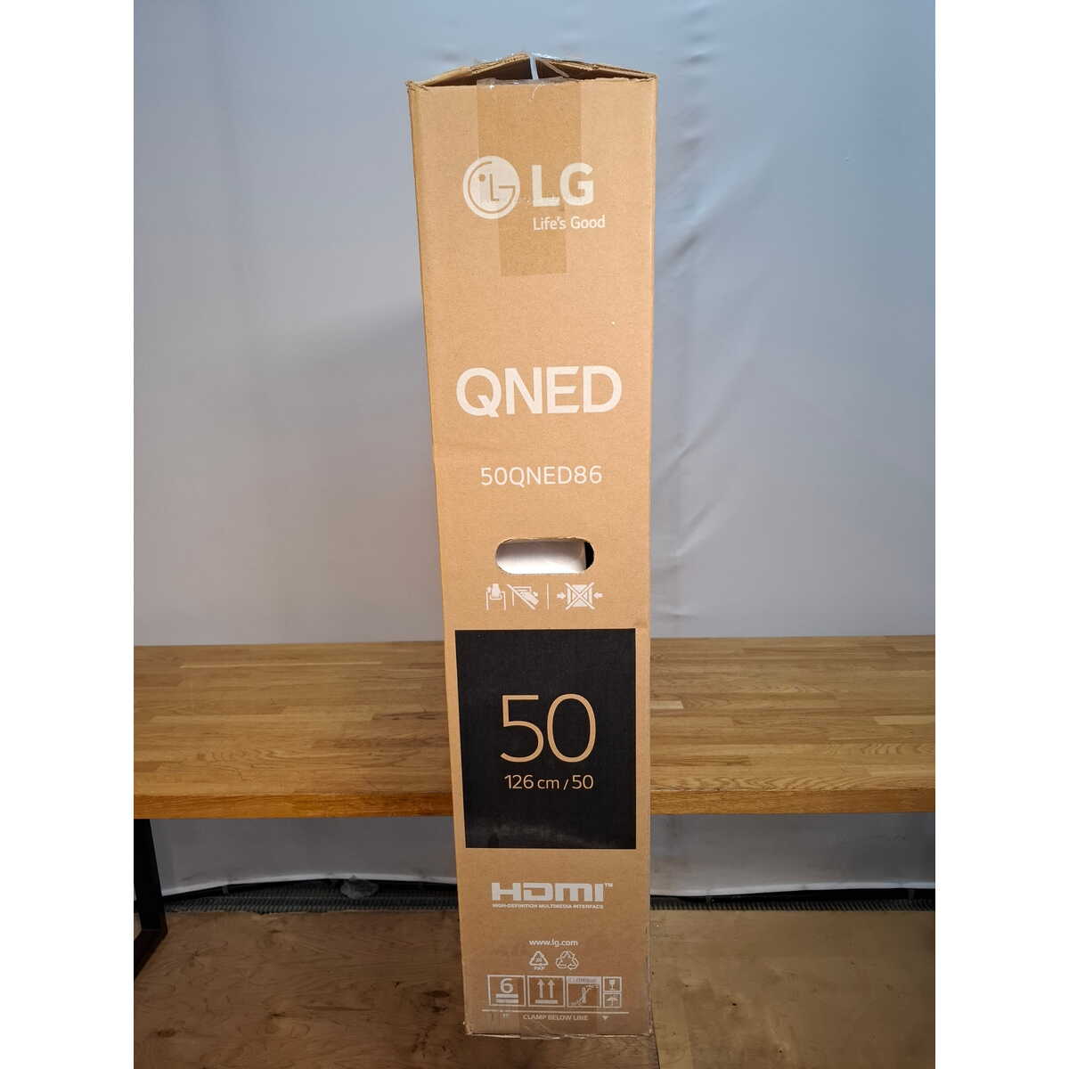 Телевизор LG 50" 50QNED86T6A.ARUG, черный 
