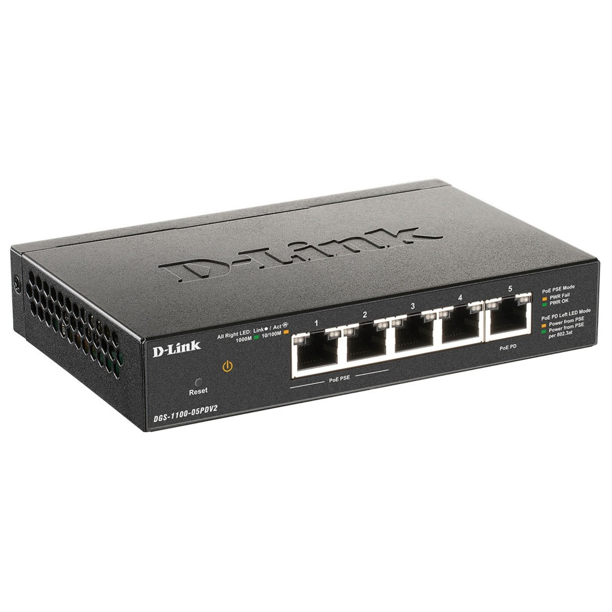 Коммутатор D-Link DGS-1100-05PDV2