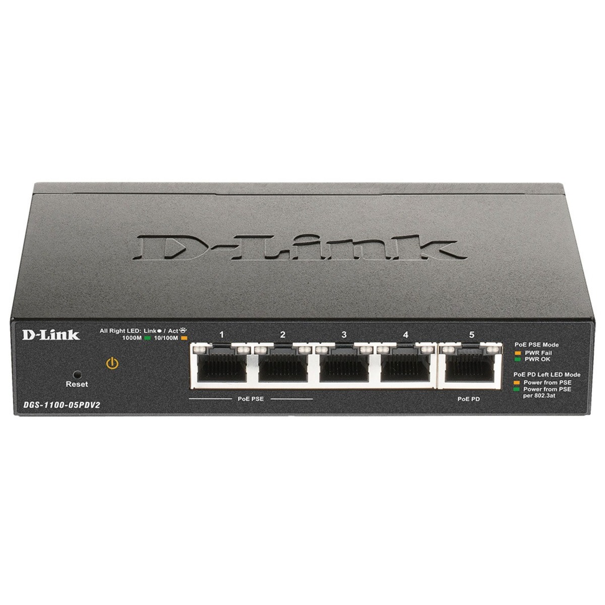 Коммутатор D-Link DGS-1100-05PDV2