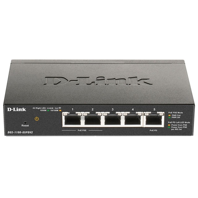 Коммутатор D-Link DGS-1100-05PDV2