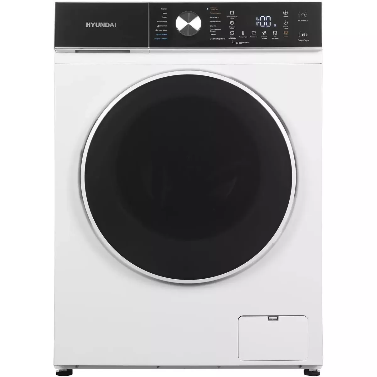 Стиральная машина Hyundai WFD8216, белый