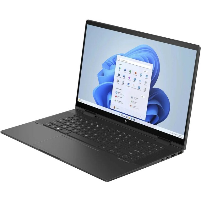 Ноутбук HP Envy x360 A1UW9EA (AMD Ryzen 7 7730U 2Ghz/16Gb LPDDR4x/SSD 1Tb/AMD Radeon/15.6 /OLED/Touch FHD (1920x1080)/Windows 11 Home/black/WiFi/BT/Cam)