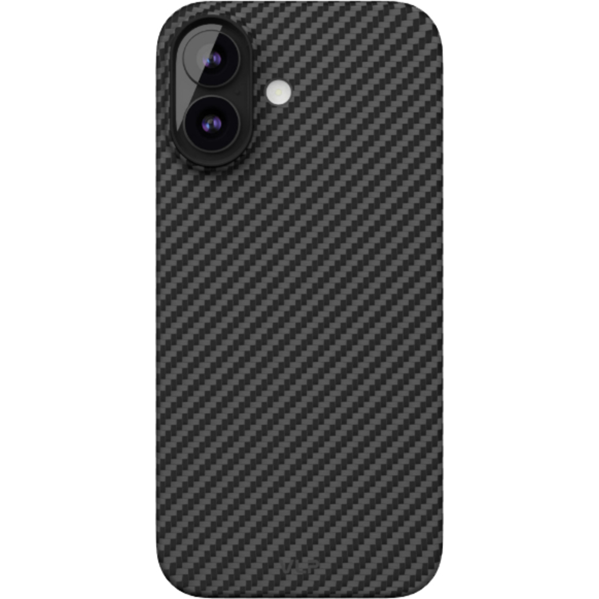 Чехол-накладка VLP Kevlar Case with MagSafe для смартфона Apple iPhone 17, черный