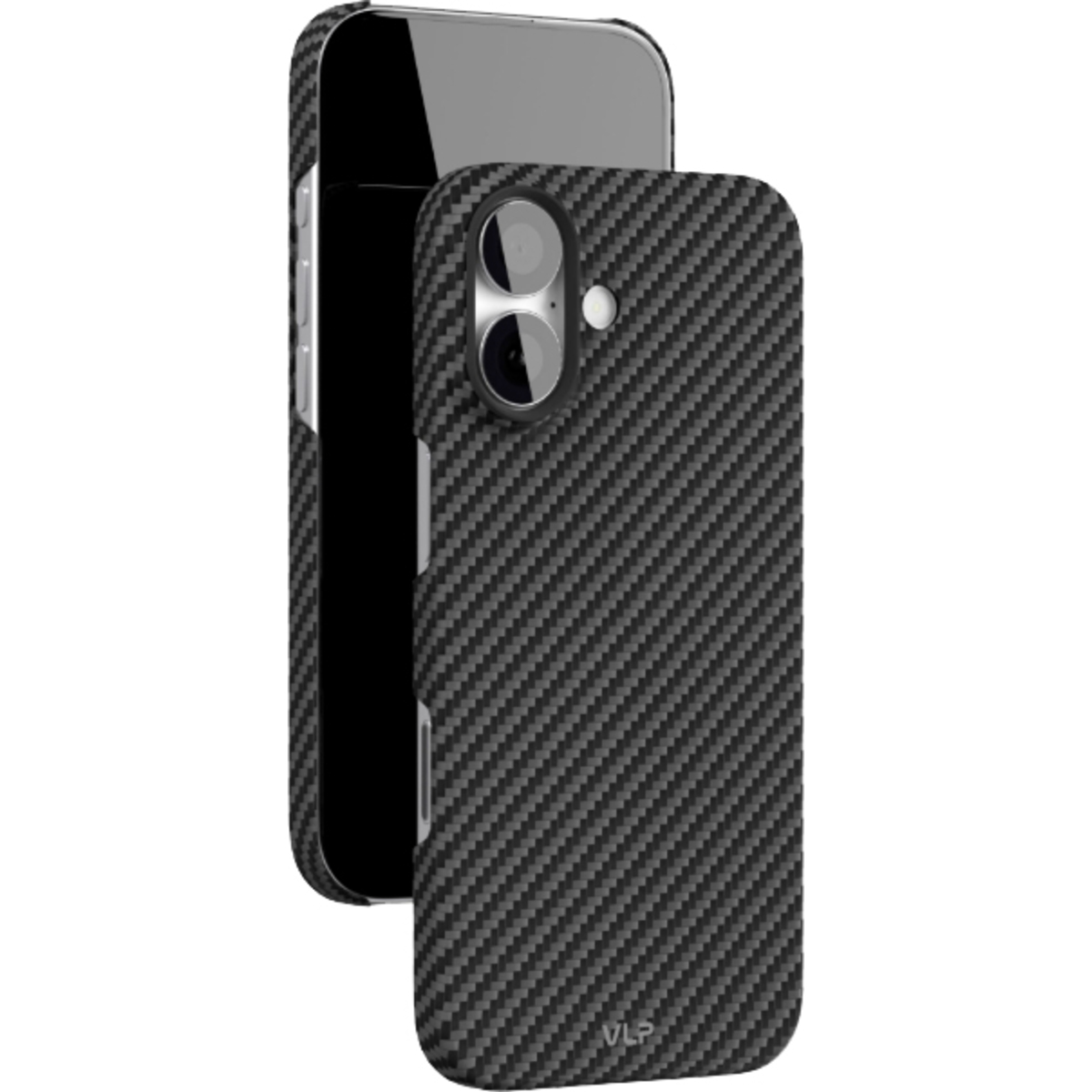 Чехол-накладка VLP Kevlar Case with MagSafe для смартфона Apple iPhone 17, черный