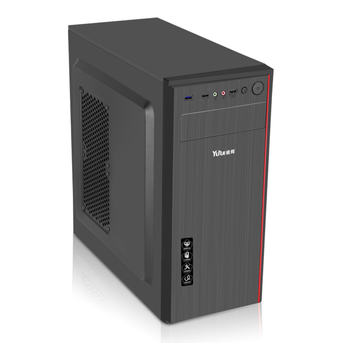 Корпус Accord JP-II ATX (Цвет: Black)