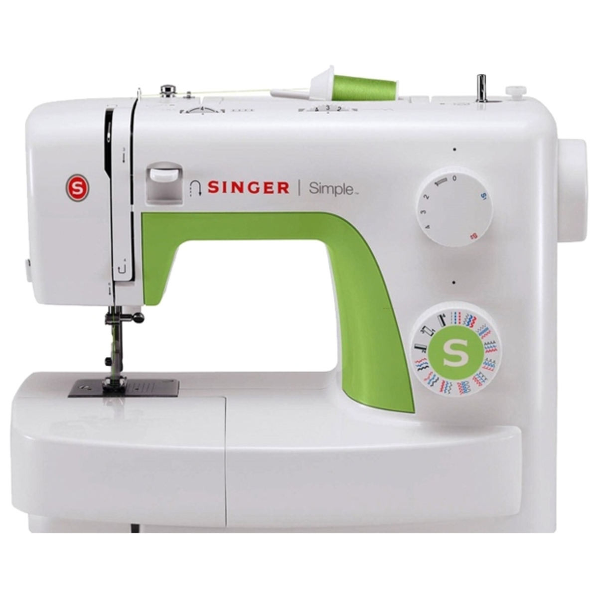 Швейная машина Singer Simple 3229 (Цвет: White/Green)