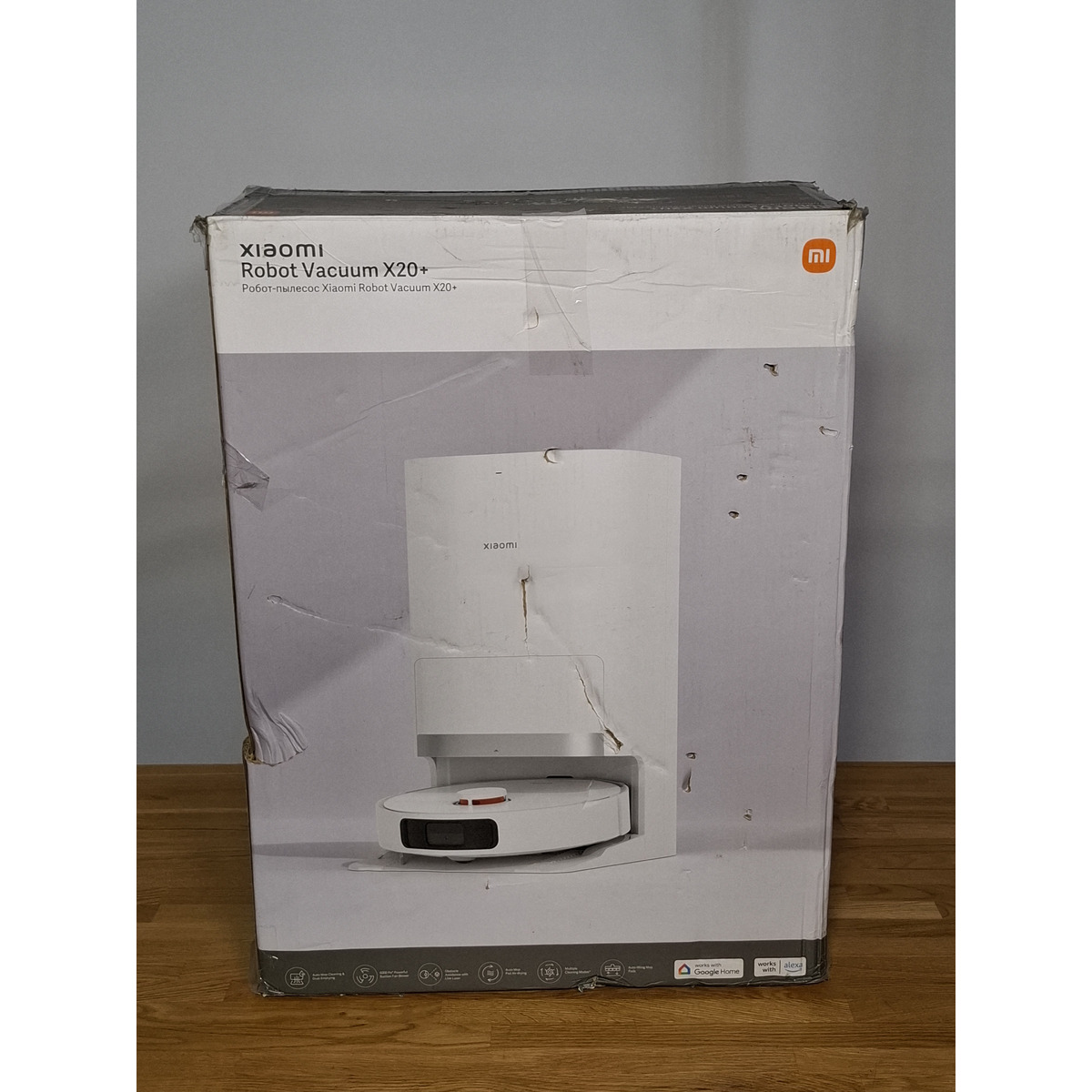 Робот-пылесос Xiaomi Robot Vacuum X20+, белый