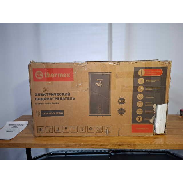 Водонагреватель Thermex Liga 80V (PRO) (Цвет: Gray)