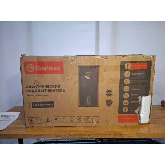 Водонагреватель Thermex Liga 80V (PRO) (Цвет: Gray)