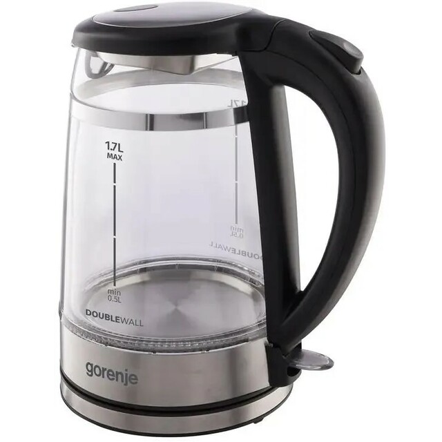 Чайник Gorenje K17GDW, черный