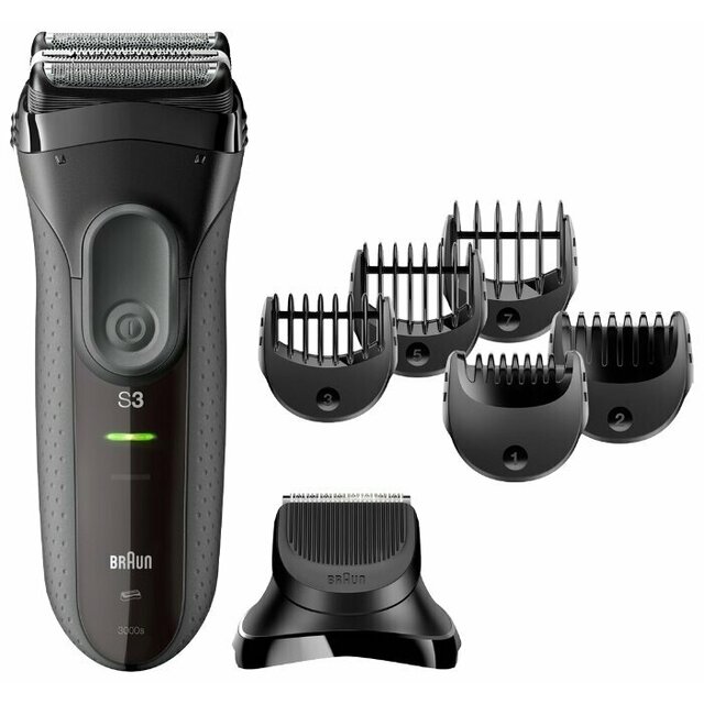 Бритва сетчатая Braun Series 3 3000BT (Цвет: Black)