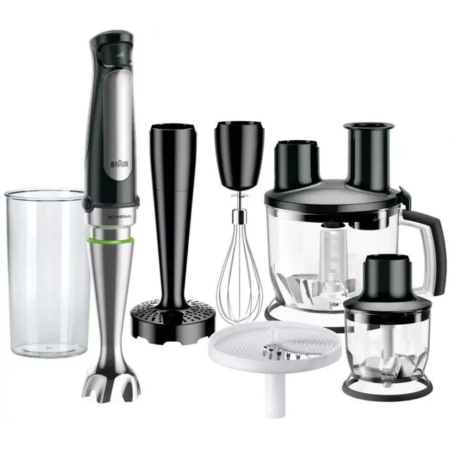 Блендер погружной Braun MQ7087X (Цвет: Black / Silver)