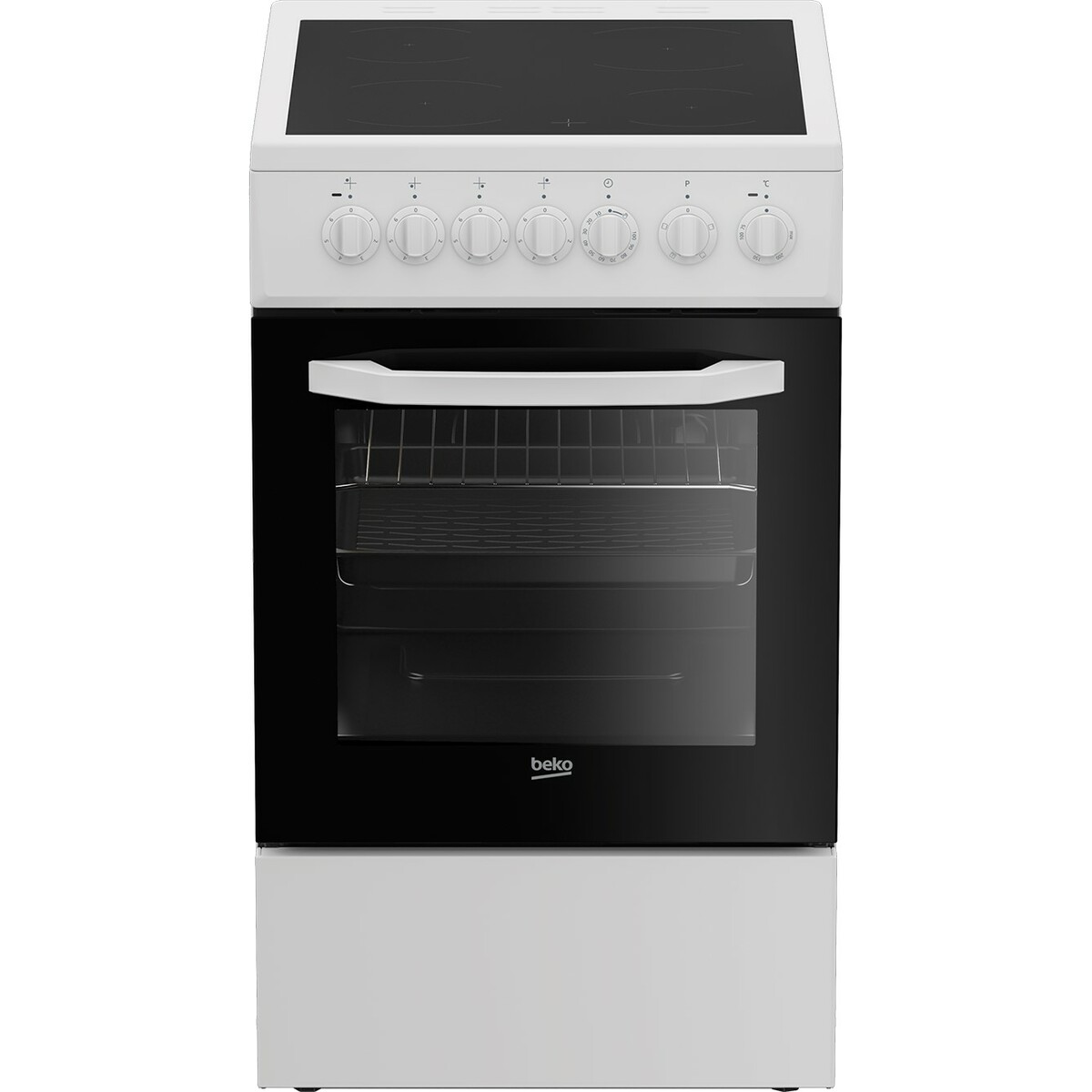 Плита электрическая Beko FFSS57101GW, белый