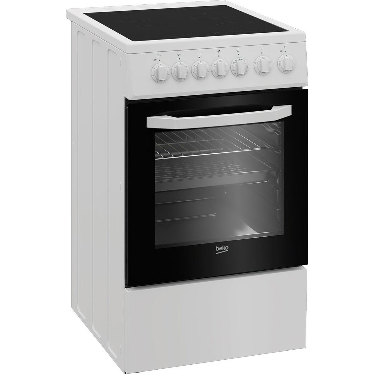 Плита электрическая Beko FFSS57101GW, белый