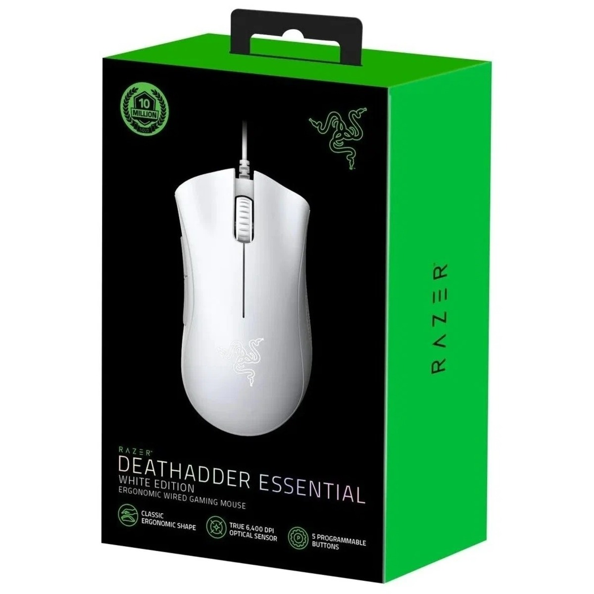 Мышь Razer DeathAdder Essential (Цвет: White)