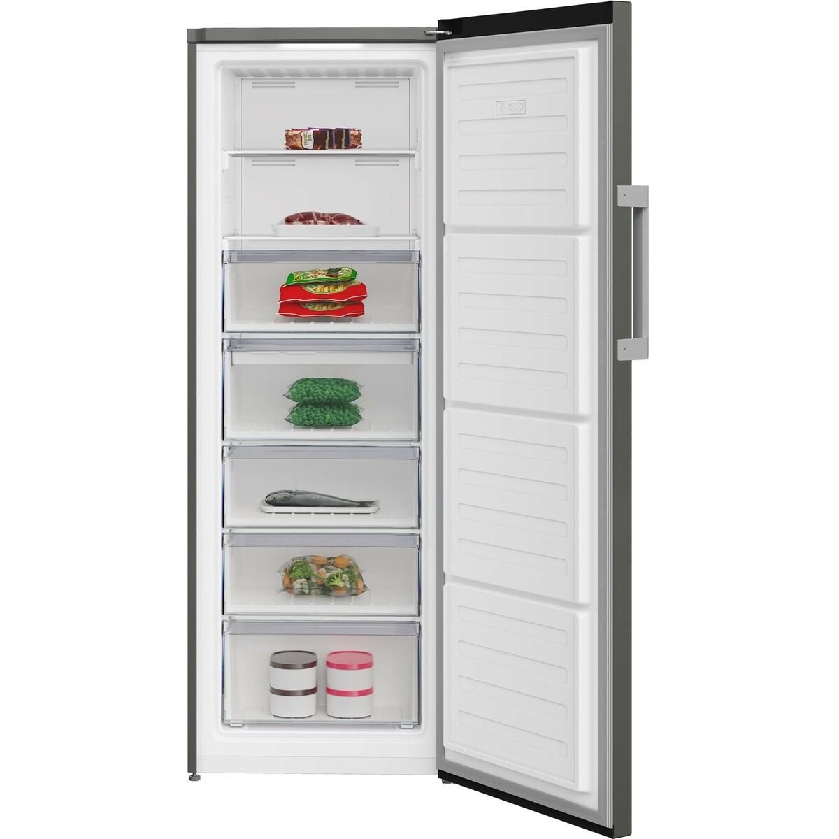 Морозильная камера Beko B3RFNK292G (Цвет: Gray)