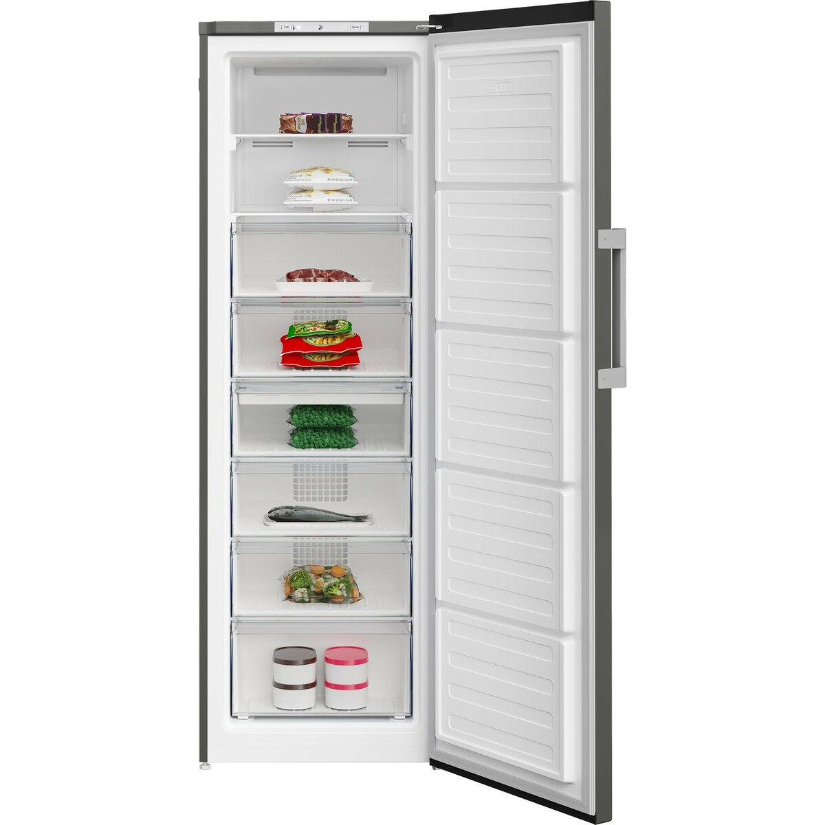 Морозильная камера Beko B1RFNK312G (Цвет: Gray)