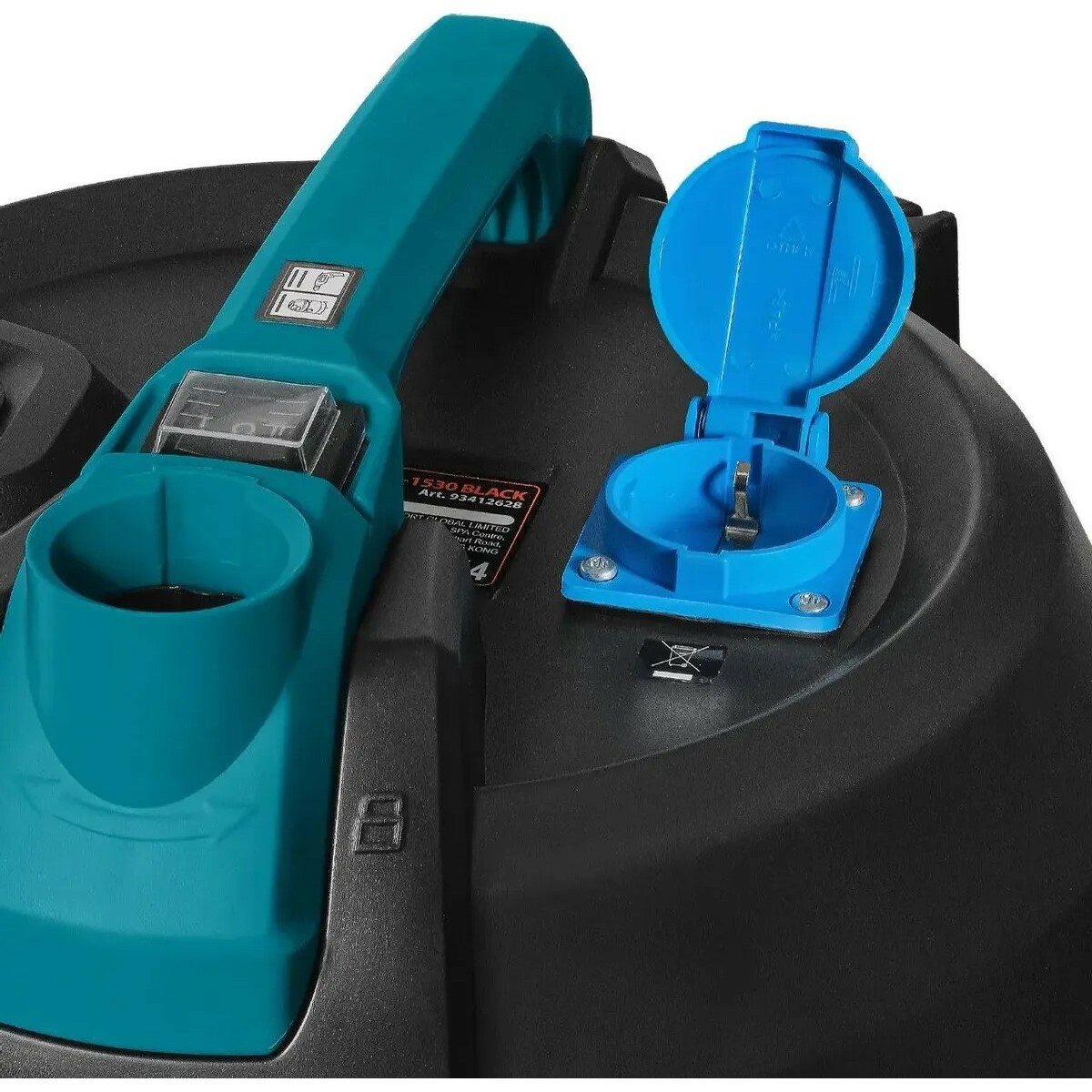 Строительный пылесос Bort BSS-1530, черный