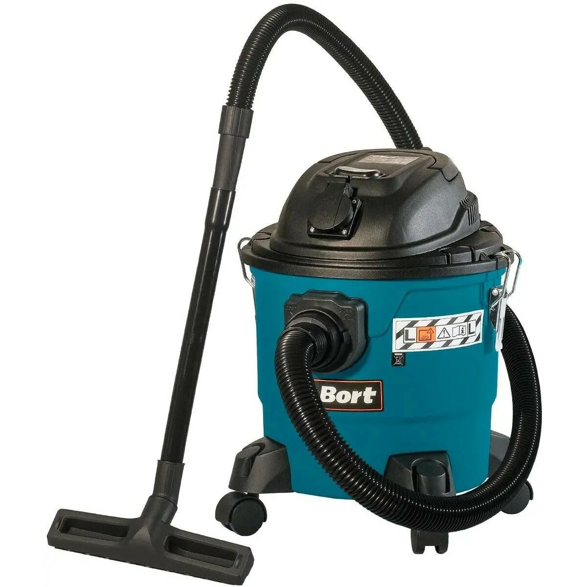 Строительный пылесос Bort BSS-1215-P (Цвет: Blue)