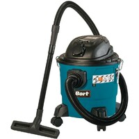 Строительный пылесос Bort BSS-1215-P (Цвет: Blue)