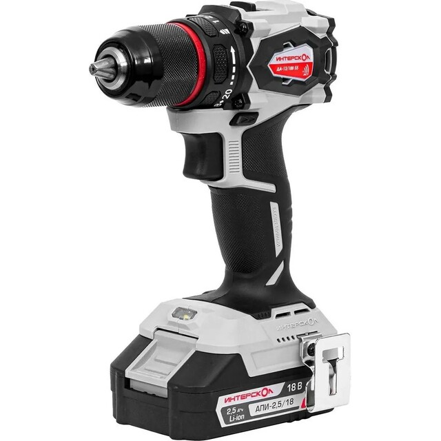 Дрель-шуруповерт Интерскол ДА-13 / 18В 55 (Цвет: Gray) Дрель-шуруповерт Интерскол ДА-13 / 18В 55 (Цвет: Gray)