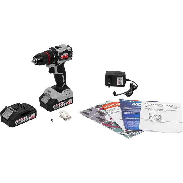 Дрель-шуруповерт Интерскол ДА-13 / 18В 55 (Цвет: Gray) Дрель-шуруповерт Интерскол ДА-13 / 18В 55 (Цвет: Gray)