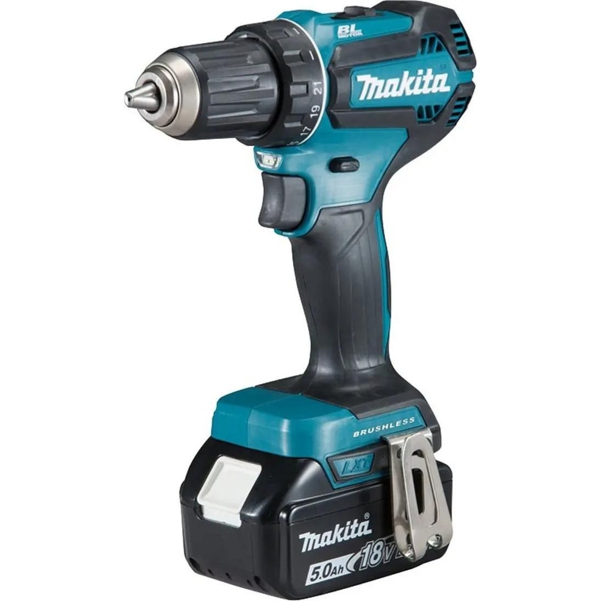 Дрель-шуруповерт Makita DDF485RFE (Цвет: Blue)