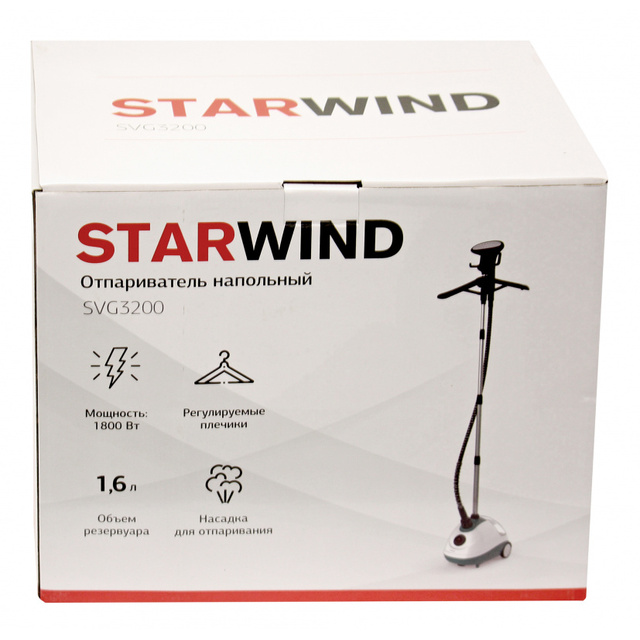 Отпариватель напольный Starwind SVG3200 (Цвет: White/Green)