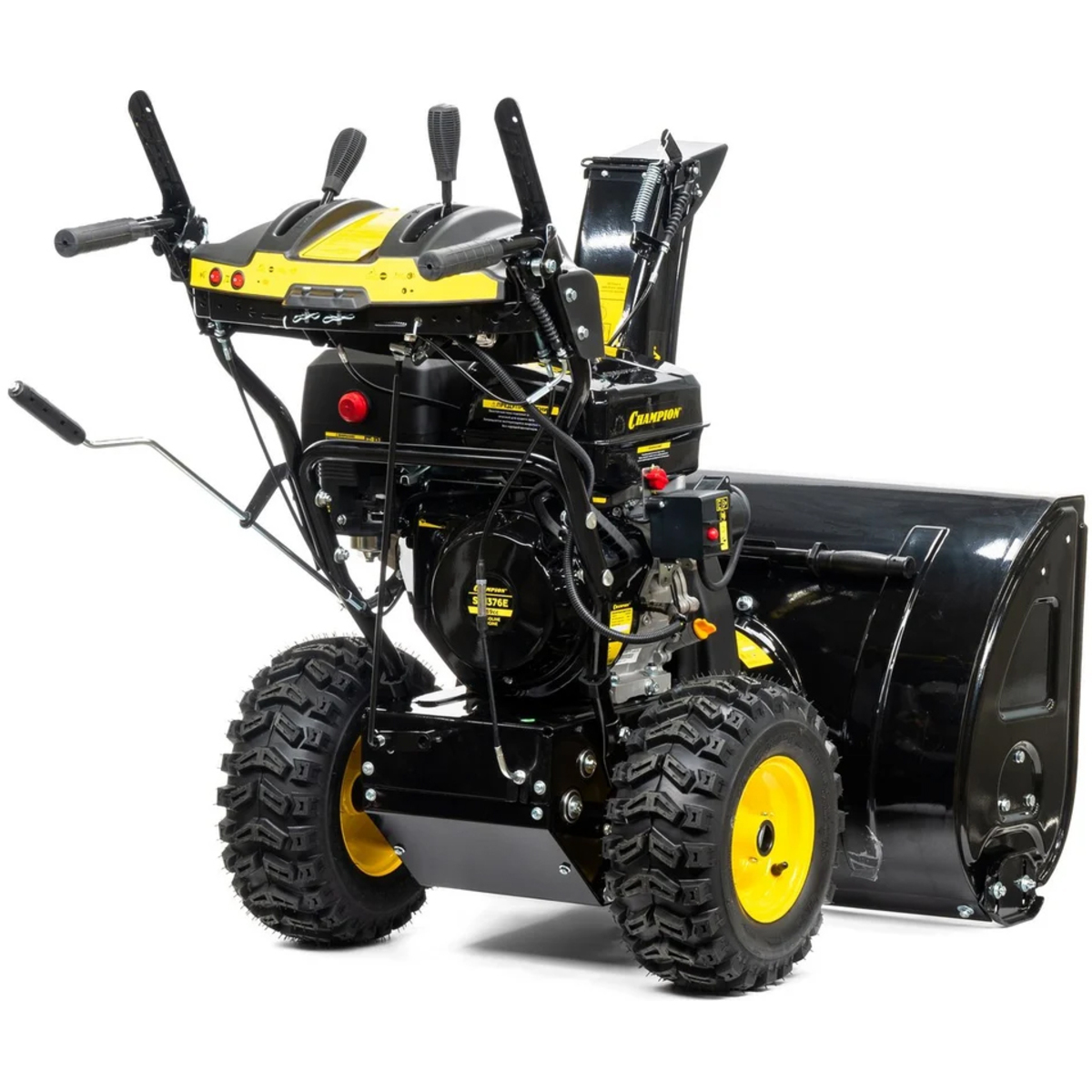 Снегоуборщик бензиновый Champion ST1376E (Цвет: Yellow/Black)
