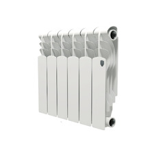 Радиатор Royal Thermo Revolution Bimetall 350 - 6 секц. (Цвет: White)