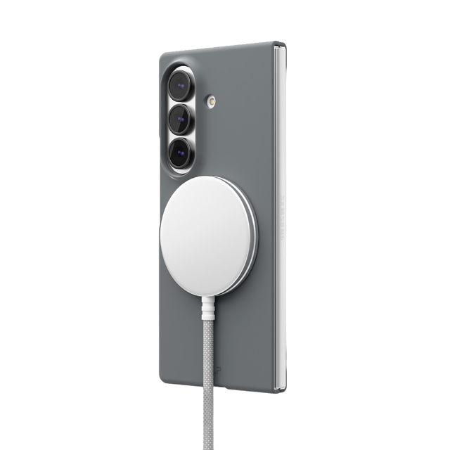 Чехол-накладка VLP Flex Case с MagSafe для Samsung Galaxy Z Fold 8 Ultra, графитовый