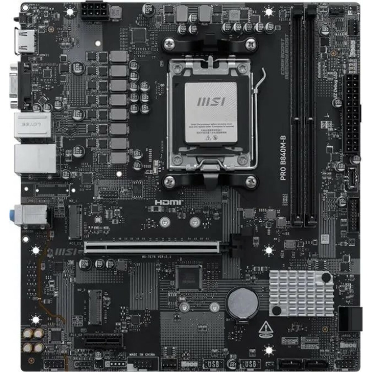 Материнская плата MSI PRO B840M-B
