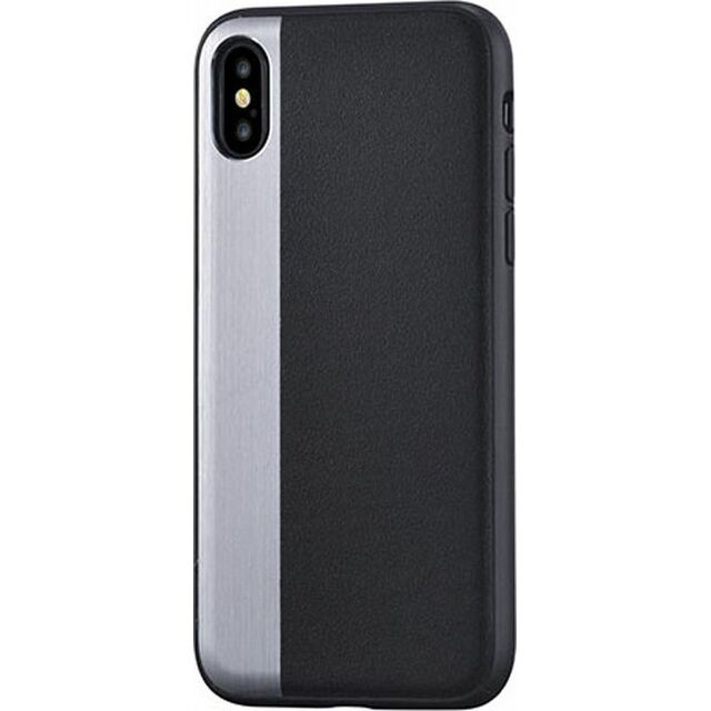 Чехол-накладка Comma Jezz Case для смартфона iPhone X/XS, черный